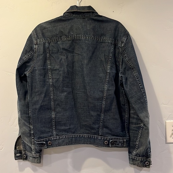 Levi’s Slime Trucker Jacket L White Tab - Picture 4 of 4